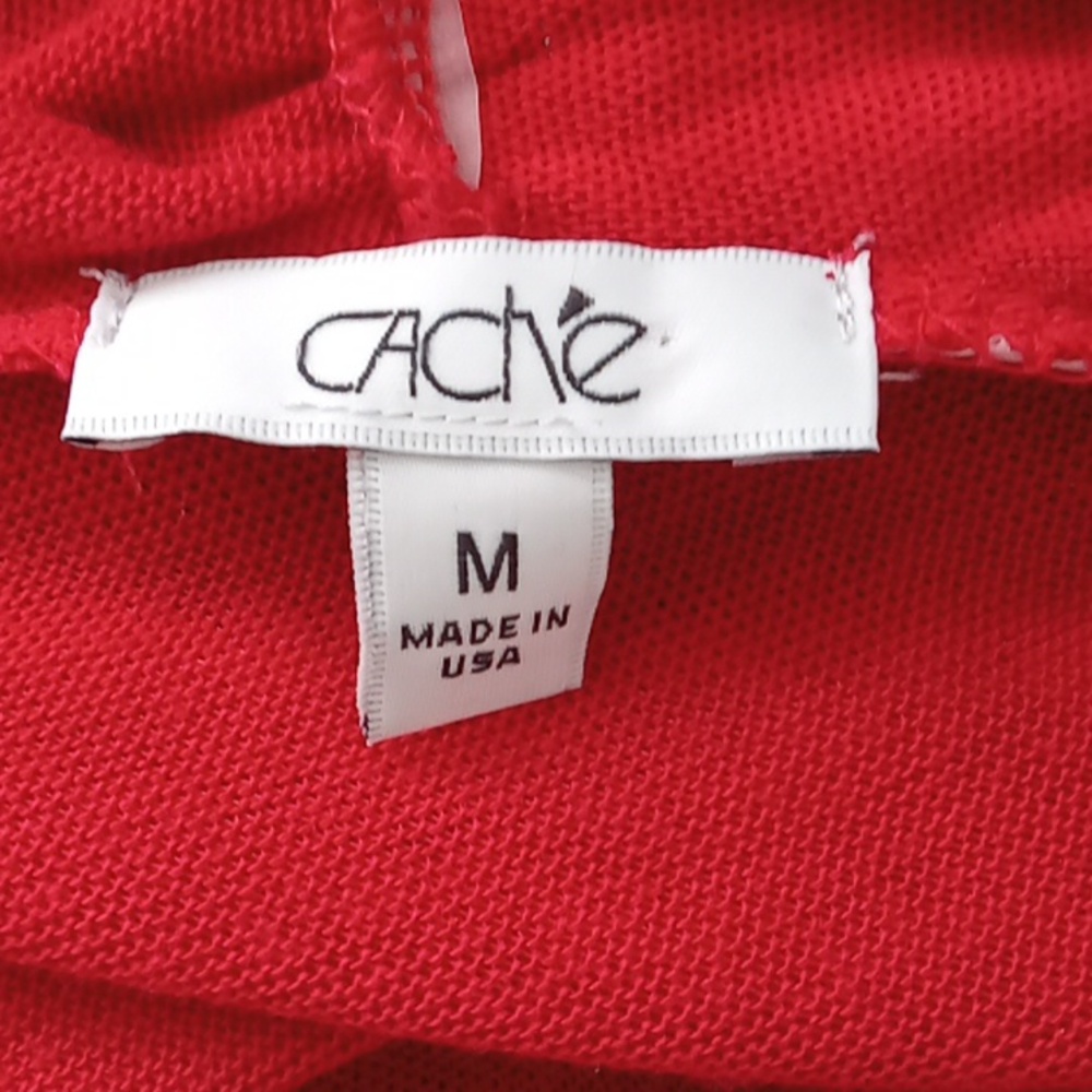 Cache Medium Red Cardigan - Picture 3 of 3